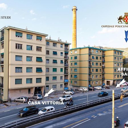Casa Vittoria Di San Martino Affittacamere Génova Exterior foto